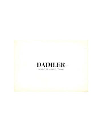 1974 DAIMLER SOVEREIGN / DOUBLE-SIX TWO-DOOR BROCHURE