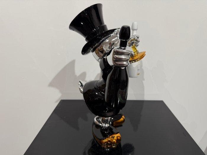 Van Apple - Champagne Duck, Antiek en Kunst, Kunst | Designobjecten