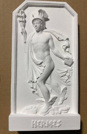 Figuur - Hermes relief - Plastic