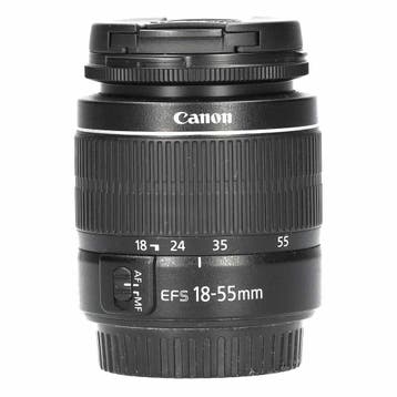 Canon EF-S 18-55mm f/3.5-5.6 III met garantie, Ophalen of Verzenden