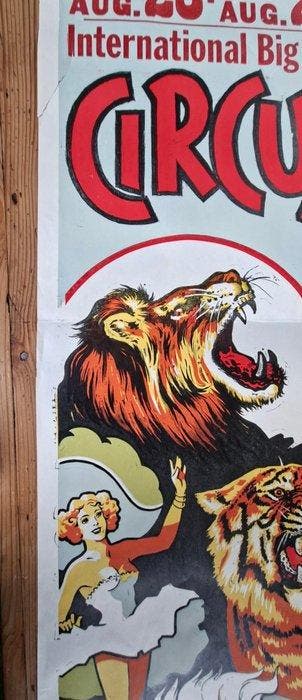 unknown - Vintage Circus poster - Painesville, Ohio - jaren