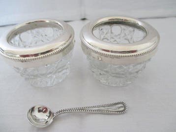 Zoutvat - .835 zilver