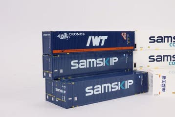 Divers H0 - Modeltrein (11) - 11-delig pakket containers, Nieuw