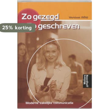 Zo gezegd, zo geschreven MHO Werkboek 9789001137243, Boeken, Schoolboeken, Verzenden, Gelezen, P. van Isselt