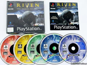 Playstation 1 / PS1 - Riven The Sequel to Myst - Version Fra, Games en Spelcomputers, Verzenden, Gebruikt