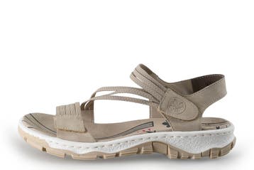 Rieker Sandalen in maat 40 Beige, Verzenden, Sandalen of Muiltjes