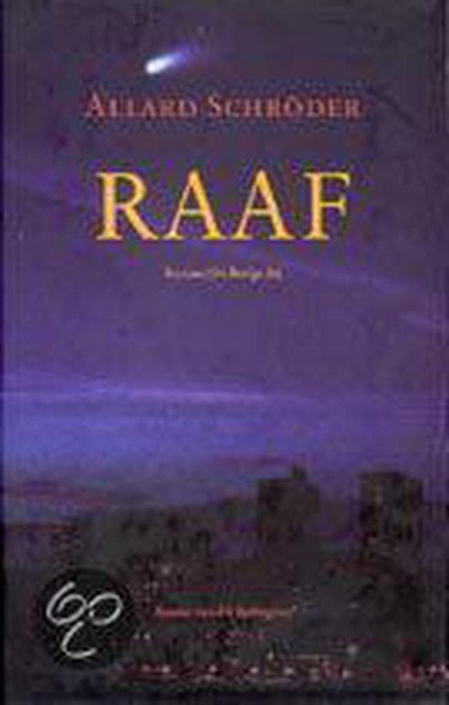 Raaf 9789023411642 Allard Schroder, Livres, Romans, Envoi