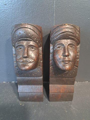 Decoratief ornament (2) - Frankrijk - Set kast ornamenten