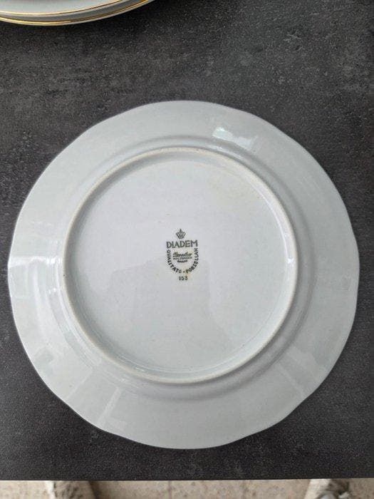 Bareuther - Bavaria - Bord (24) - Porselein, Antiek en Kunst, Antiek | Meubels | Tafels