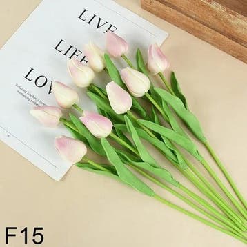 Tulpen Skin Real Touch Foam 33 cm Bundel ca. 10 stuks