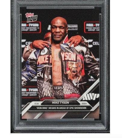 2024 Topps Now Mike Tyson #1 Iron Mike - PSA 10 Graded card, Collections, Autocollants