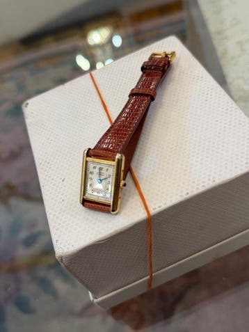 Cartier - Tank Must de Cartier Breguet Dial - 5057001 -, Handtassen en Accessoires, Nieuw