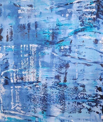 Bri Debernardi - WAVE (NO RESERVE) - XL ABSTRACT