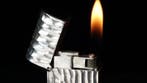 Dunill - Dome Bark Pattern Rollagas Lighter - Zonder