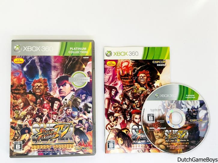 Xbox 360 - Super Street Fighter IV - Arcade Edition - Platin, Games en Spelcomputers, Games | Xbox 360, Gebruikt, Verzenden