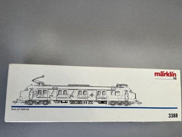 Märklin H0 - 3388 - Elektrische locomotief (1) - Rood/geel, Hobby en Vrije tijd, Nieuw