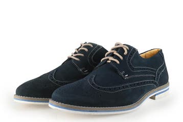 Max Harris Veterschoenen in maat 42 Zwart, Zwart, Zo goed als nieuw, Veterschoenen, Max Harris