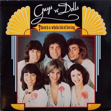 Guys n Dolls - Theres A Whole Lot Of Loving, Verzenden, Gebruikt