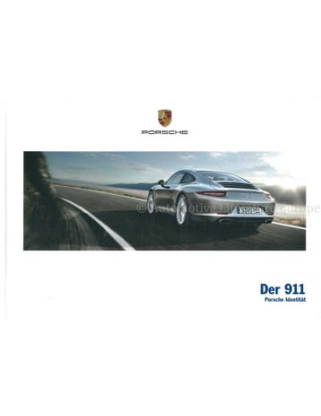 2016 PORSCHE 911 CARRERA HARDCOVER BROCHURE DUITS, Nieuw