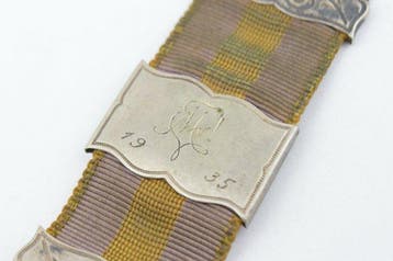 Argent 800 - Pendentif - 800 Studentika fob de montre, Nieuw