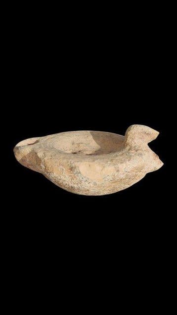 Oud-Romeins, Keizerrijk Terracotta Lucerna - 90 mm