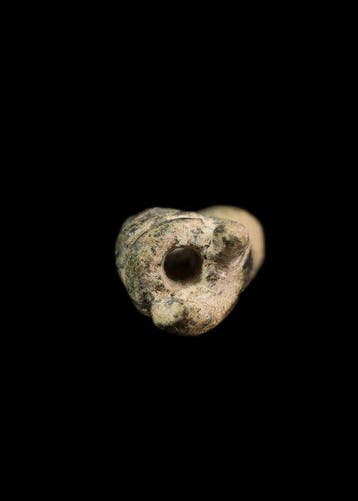 Oud-Romeins Brons Miniatuurhandfragment (Zonder, Antiek en Kunst
