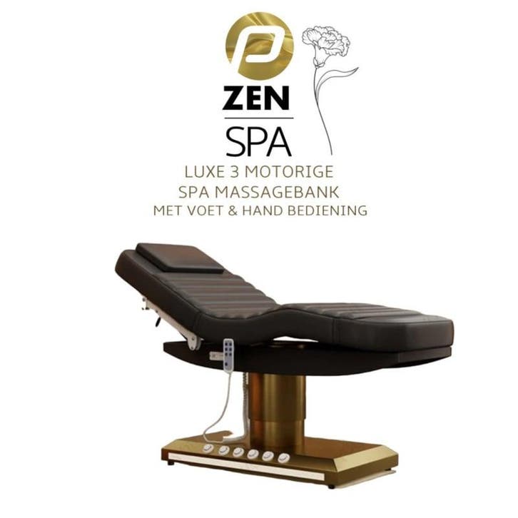 Zen Spa Massagebank De Luxe - Wellness Behandelbank met 3..., Elektronische apparatuur, Persoonlijke Verzorgingsapparatuur, Nieuw