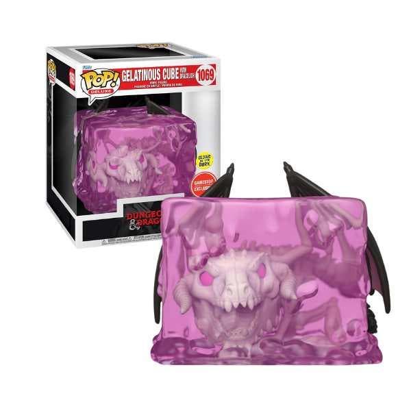 Funko Pop  D&D  Gelatinous Cube  Dracolich 1069 GITD top, Collections, Jouets miniatures, Envoi