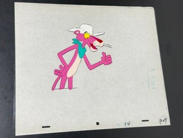 Friz Freleng - Cellule danimation originale et dessin du