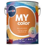 Histor MY color Muurverf Extra Mat Wit 10L, Doe-het-zelf en Bouw, Verzenden, Nieuw, Wit