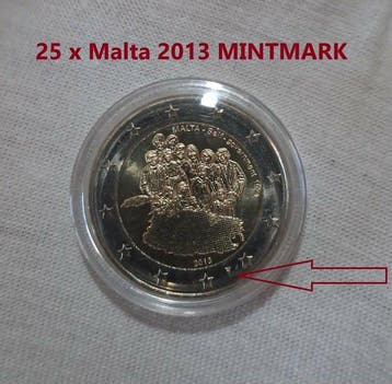 Malta. 2 Euro 2013 Self-Government - with Dutch Mintmark