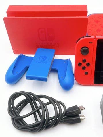Nintendo - #1994.Nintendo Switch Mario Red & Blue Edition