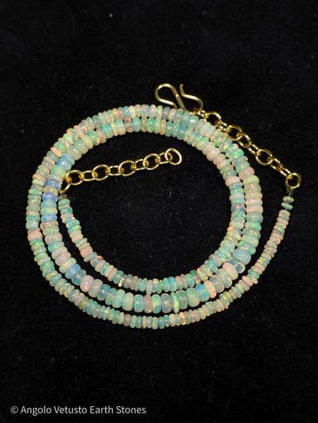 38,50 ct - Prachtige Ethiopische natuurlijke opalen