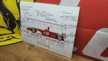Ferrari - Michael Schumacher - 2004 - Dessin