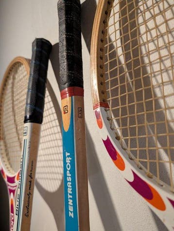 Dunlop OXFORD, Zentrasport Blue Crack,Rucanor Blue Smash -