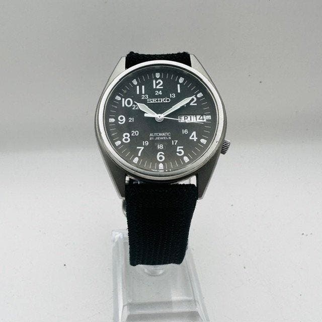 Seiko - Seiko 5 SNK809 - Zonder minimumprijs - 7S26-3060 -, Bijoux, Sacs & Beauté, Montres | Anciennes | Antiquités