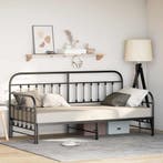 vidaXL Bedframe voor een daybed Zwart 90 x 200 cm, Huis en Inrichting, Verzenden, Nieuw