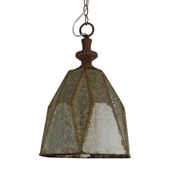 hanglampen Hanglamp Tijuana zink Binnenverlichting, Verzenden, Klassiek, Overige materialen, Nieuw