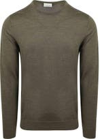 Profuomo Pullover Merinowol Olive maat Maat 52/54 (L) Heren, Verzenden, Nieuw, Maat 52/54 (L), Profuomo