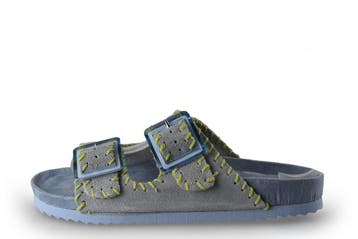 Colors of California Slippers in maat 38 Blauw, Kleding | Dames, Schoenen, Slippers, Zo goed als nieuw, Colors of California, Verzenden
