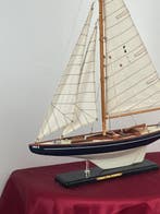Maritieme objecten - zeiljacht P-4 - Hout, Katoen