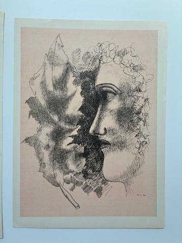 Joan Miro (1893-1983) - Lot de 2 lithographies :, Antiek en Kunst