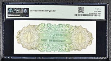 Brits-Honduras. - 1 Dollar - 1958 - Pick 28a