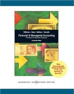 Financial and Managerial Accounting 9780071101219, Verzenden, Gelezen, Jan Williams