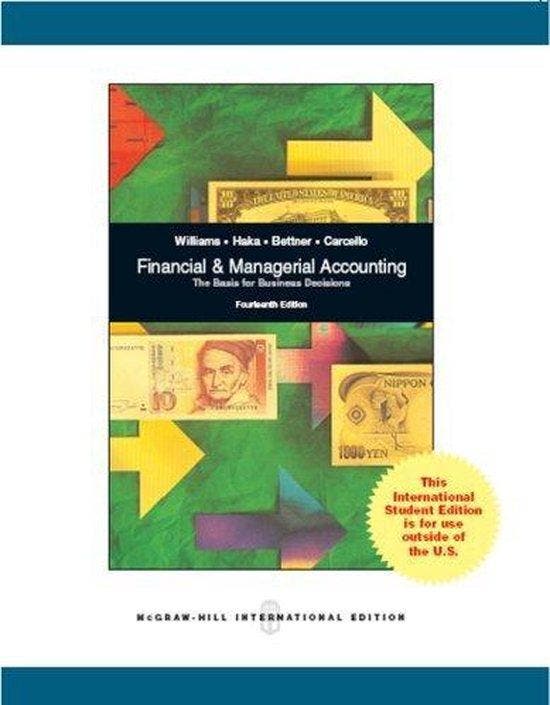 Financial and Managerial Accounting 9780071101219, Boeken, Taal | Engels, Gelezen, Verzenden