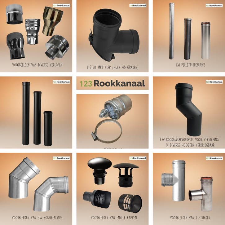 Pelletpijp enkelwandig topkwalitiet / internetprijzen, Maison & Meubles, Poêles, Envoi