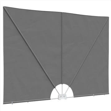 vidaXL Balkon Privacy Scherm 240 x 160 cm Polyester, Verzenden, Nieuw
