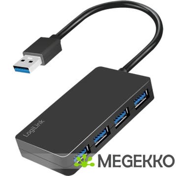 LogiLink UA0396 interface hub USB 3.2 Gen 1 (3.1 Gen 1), Verzenden, Nieuw