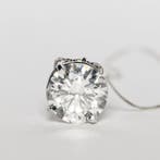 Zonder minimumprijs - Ketting met hanger - 18 karaat Witgoud