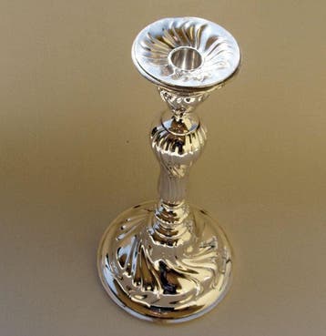 Large German Jugendstil Silver - Kandelaar - Wilkens